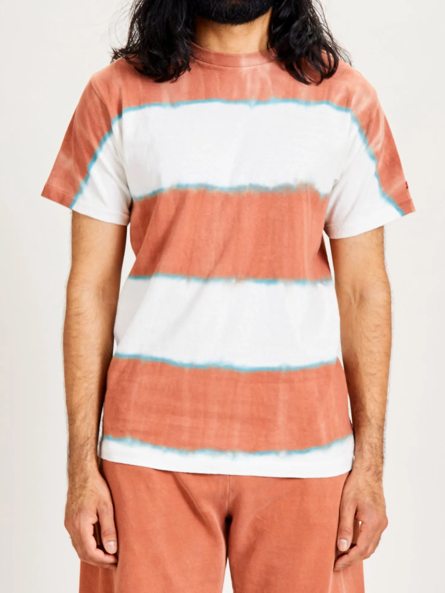 Stand Wheeler Tie-Dye T-Shirt in Brown