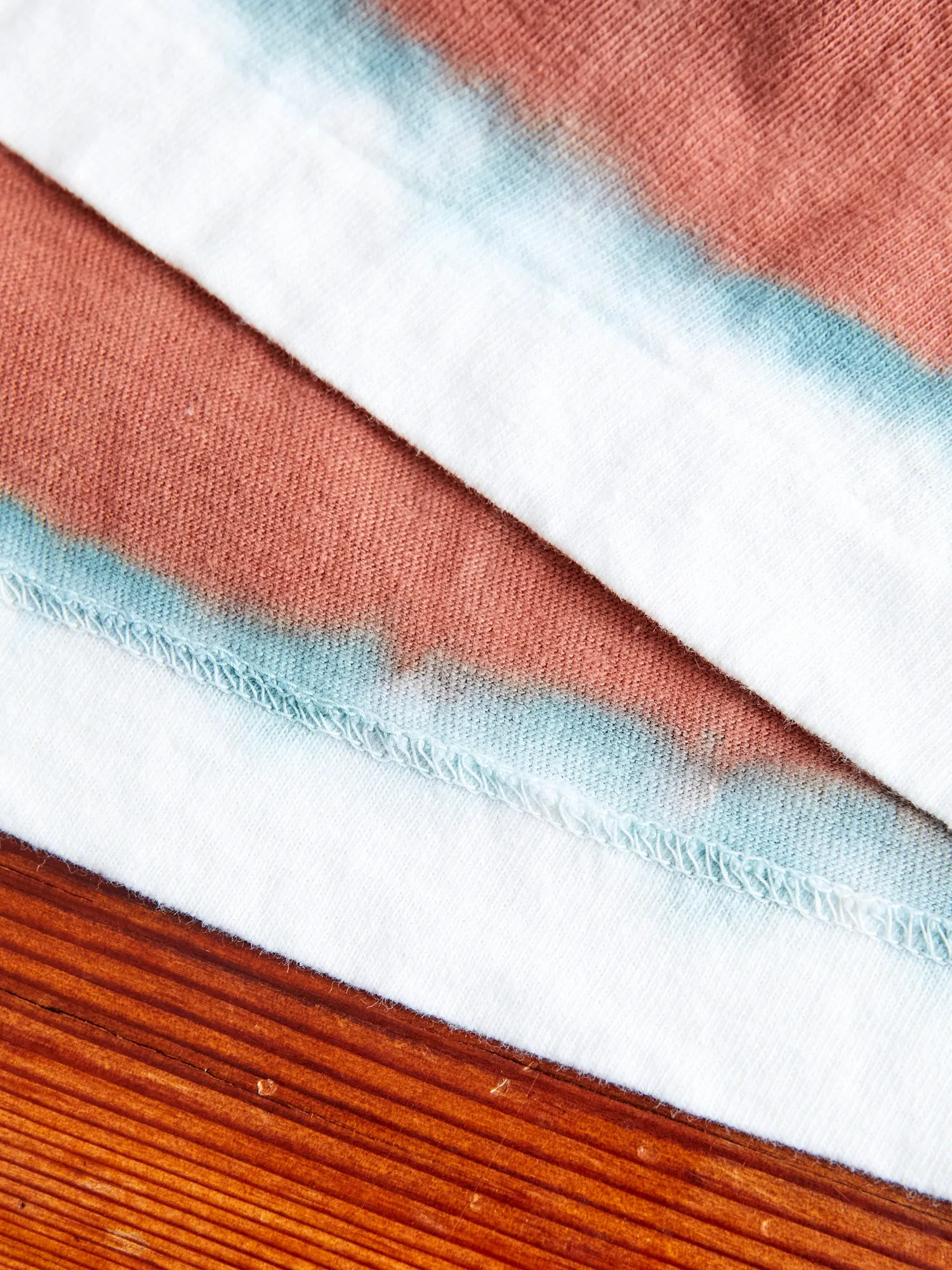 Stand Wheeler Tie-Dye T-Shirt in Brown