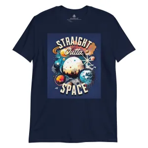 Straight Outta Space | Short-Sleeve Unisex Soft Style T-Shirt