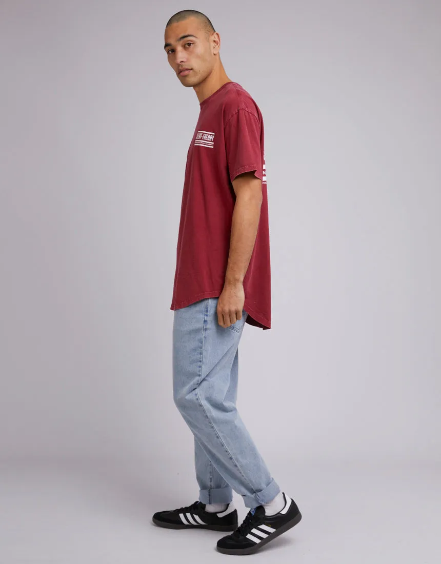 Studio Tee Burgundy