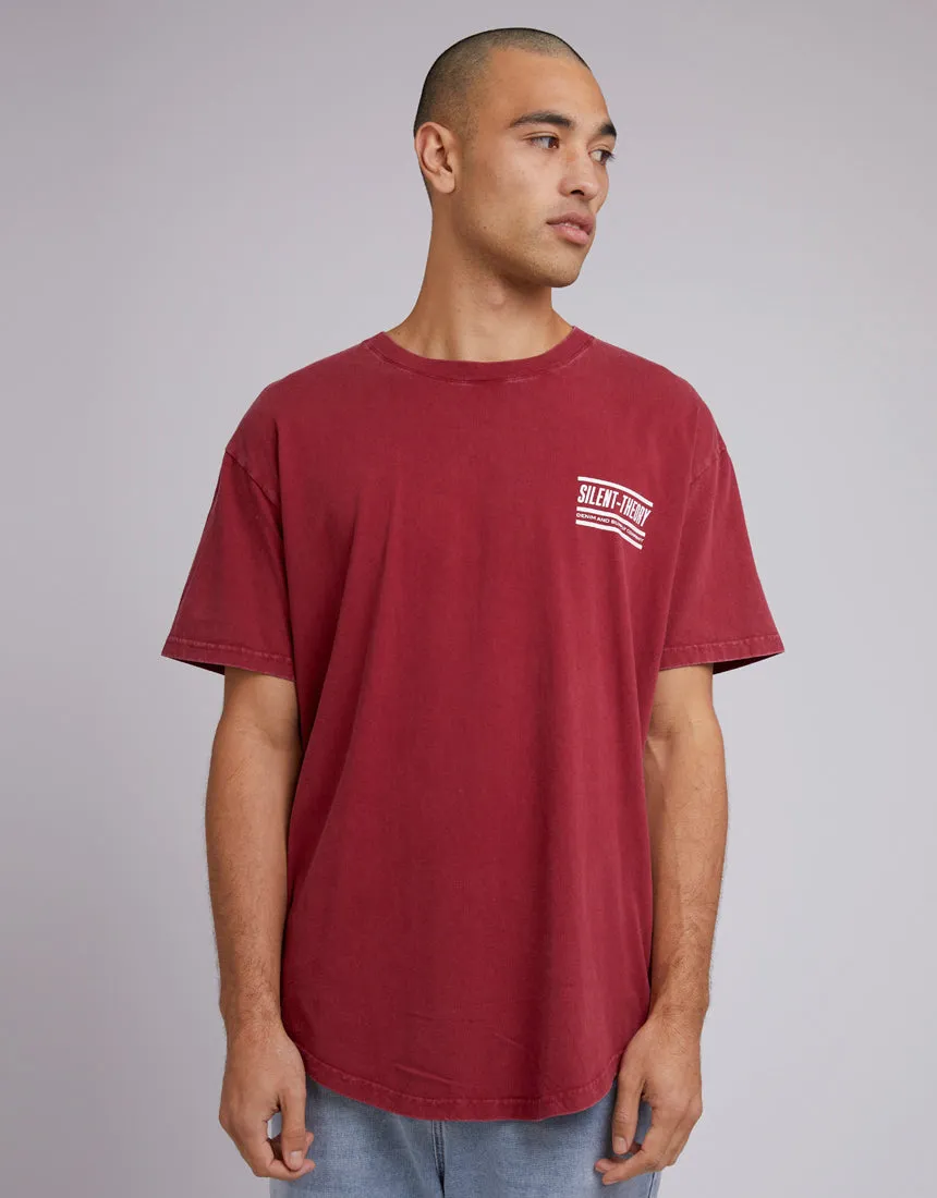 Studio Tee Burgundy