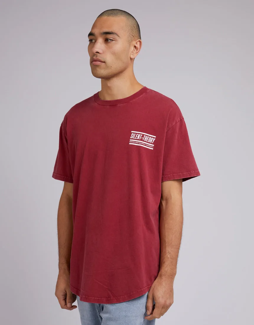 Studio Tee Burgundy