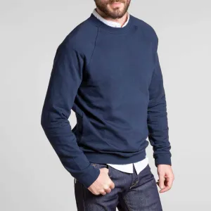 Sweat Léo Coton Bio Leo Bleu