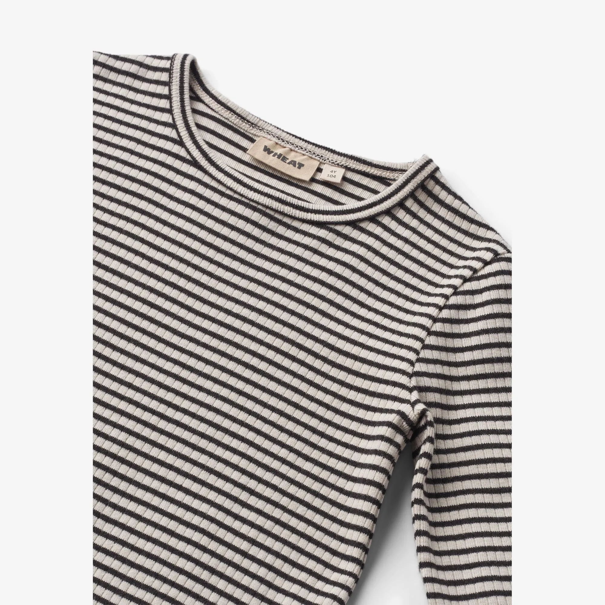 T-Shirt L/S Stig - black stripe