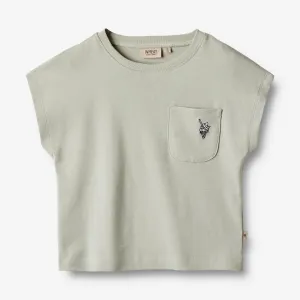 T-Shirt S/S Signe - sea mist