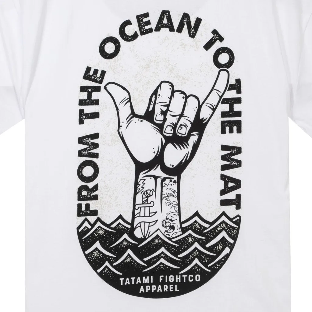 Tatami Ocean To Mat T-Shirt - White
