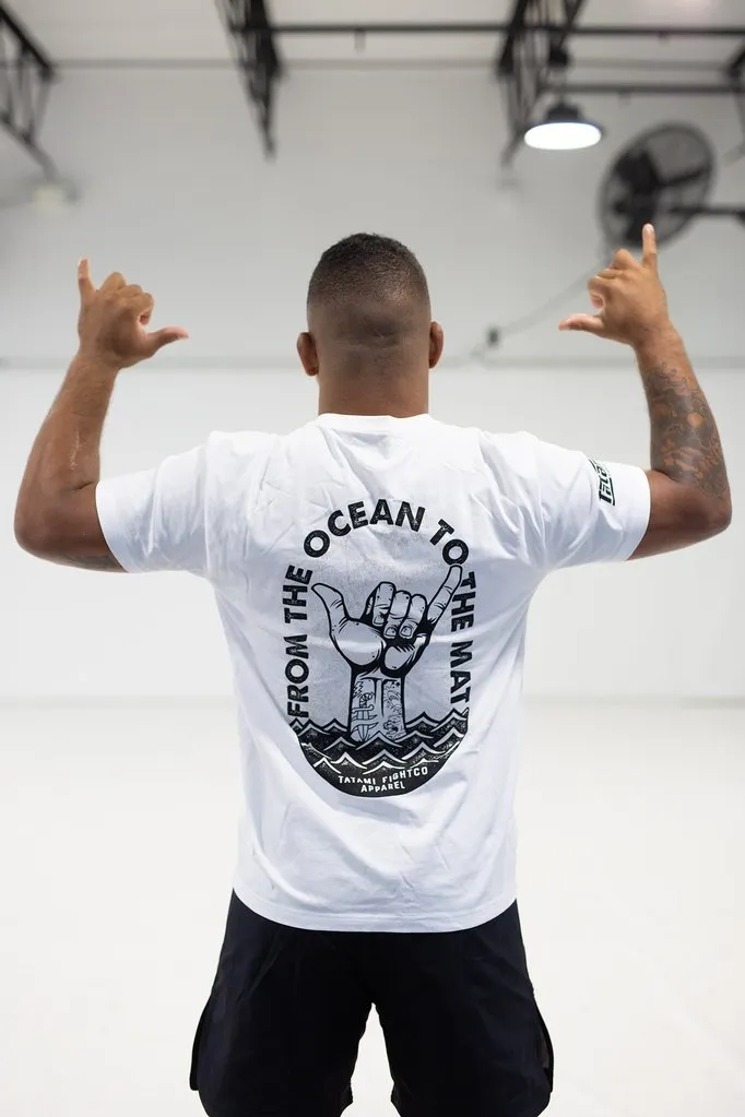 Tatami Ocean To Mat T-Shirt - White