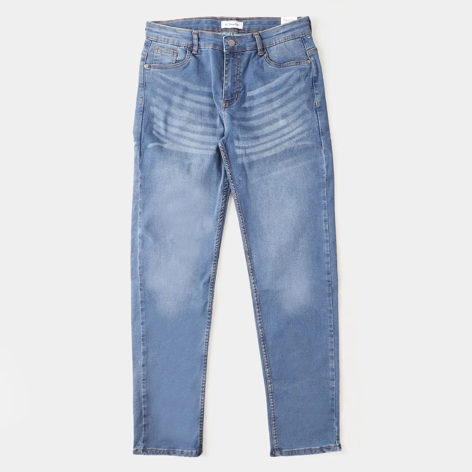 Teens Boys Pant Denim - Mid Blue