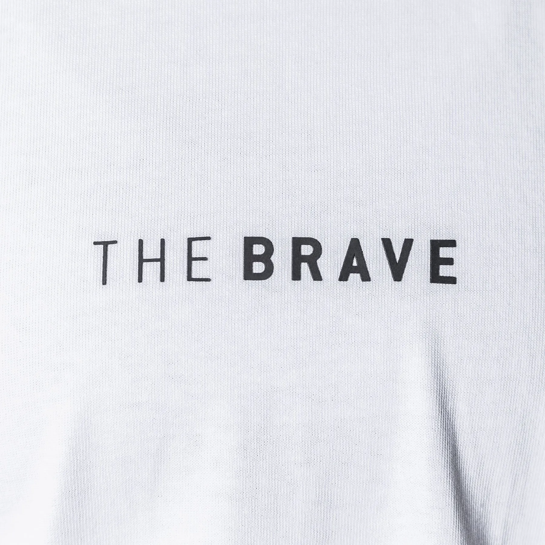 THE BRAVE - LIFESTYLE OVERSIZED T-SHIRT - WHITE/BLACK