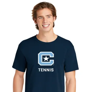 The Citadel C,Sports - Tennis,  Comfort Colors ® Heavyweight Ring Spun Tee Shirt