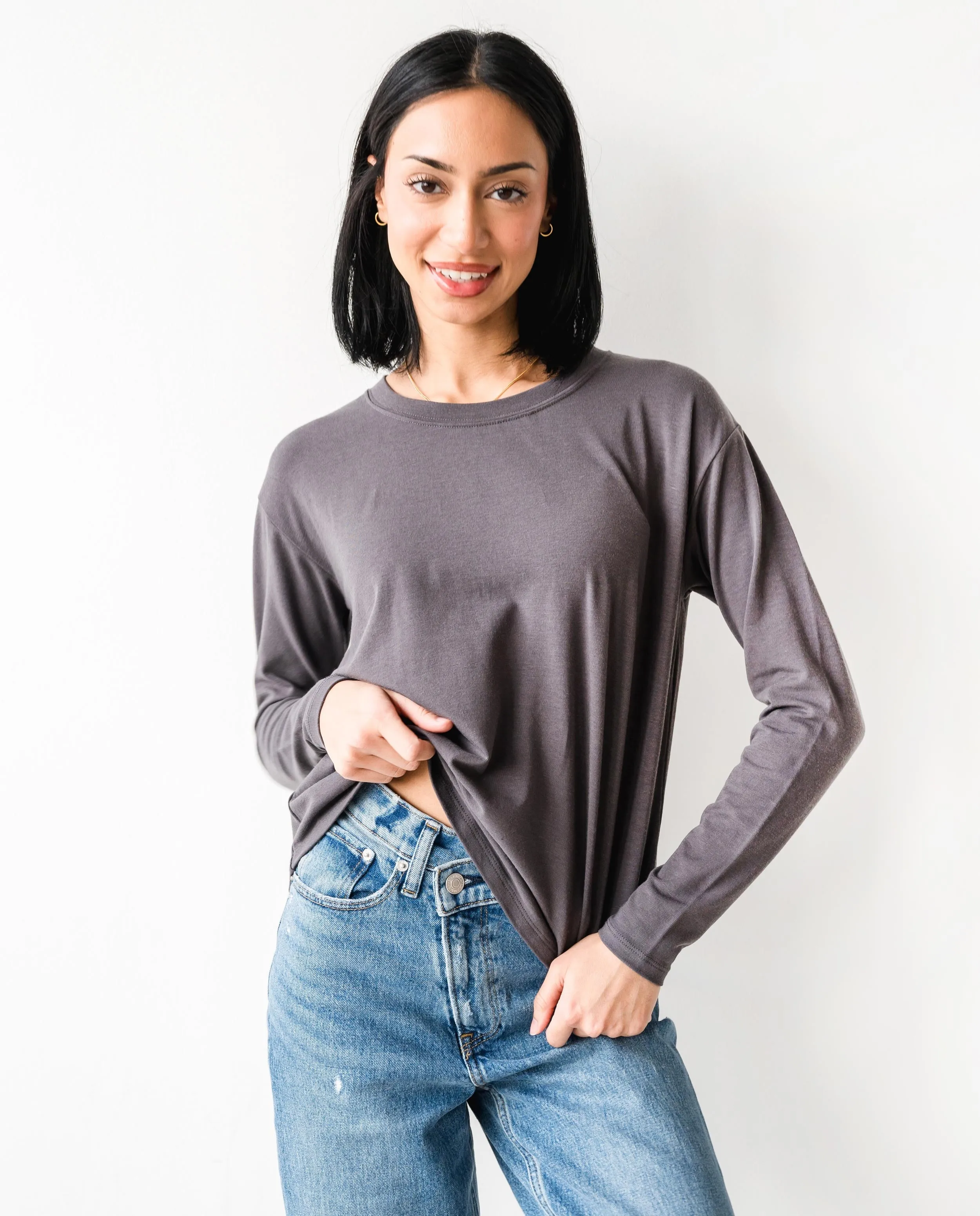 The Long Sleeve Box Tee