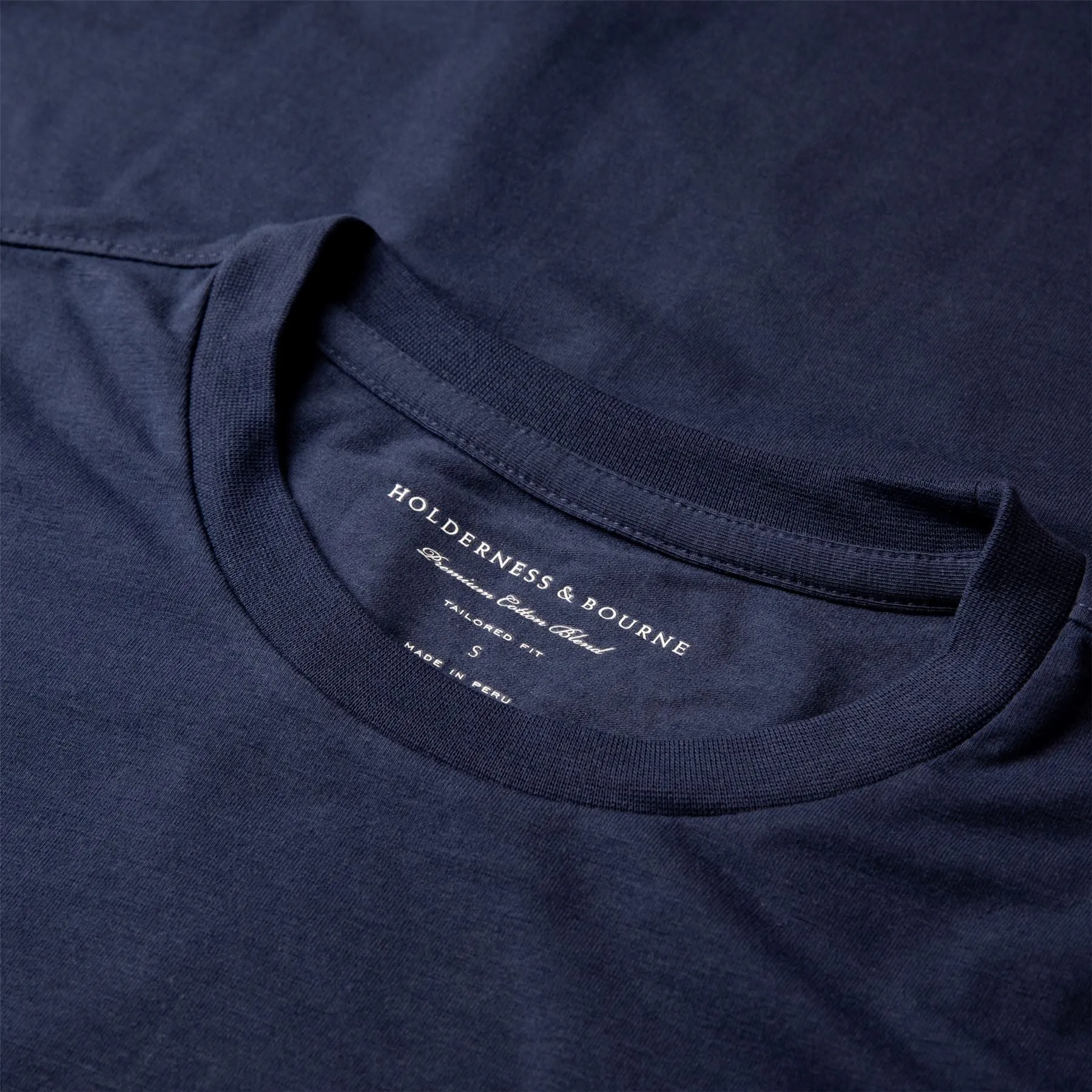 The Mason Tee Navy - AW24