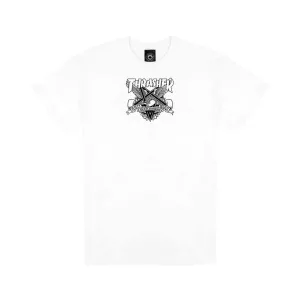 Thrasher x Anti Hero Eaglegram S/S Tee - White