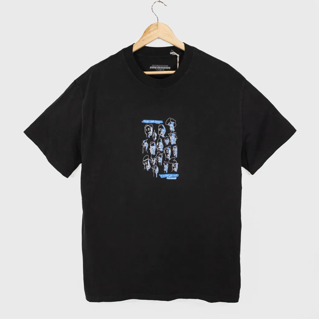 Threadcount - People Look Funny T-Shirt - Faded Black