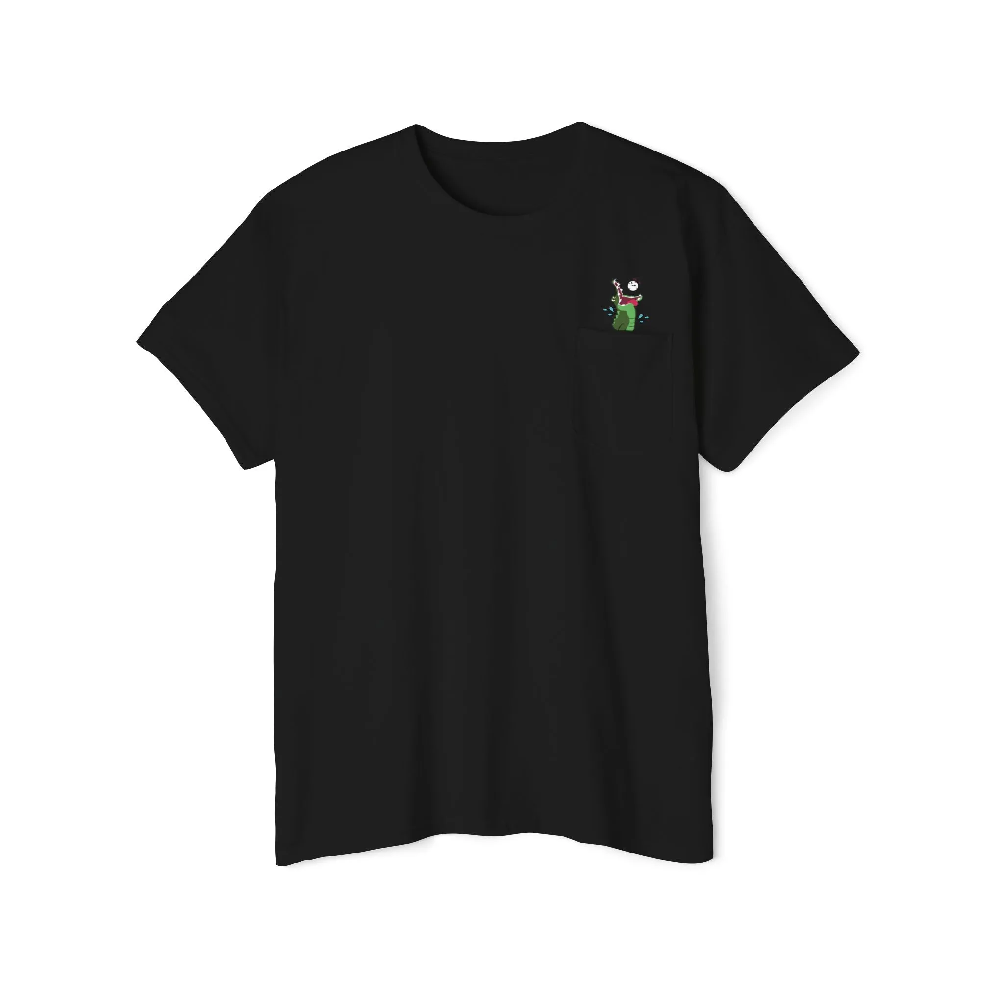 Tick Tock Croc - Unisex Heavy Cotton Pocket Tee
