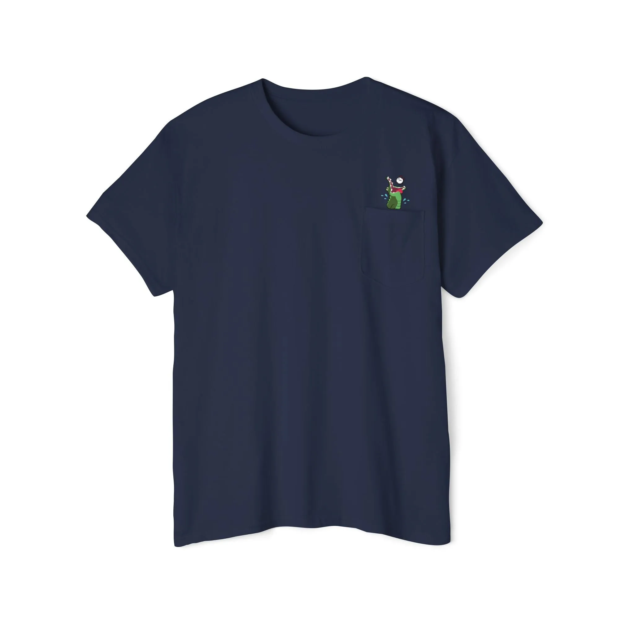 Tick Tock Croc - Unisex Heavy Cotton Pocket Tee