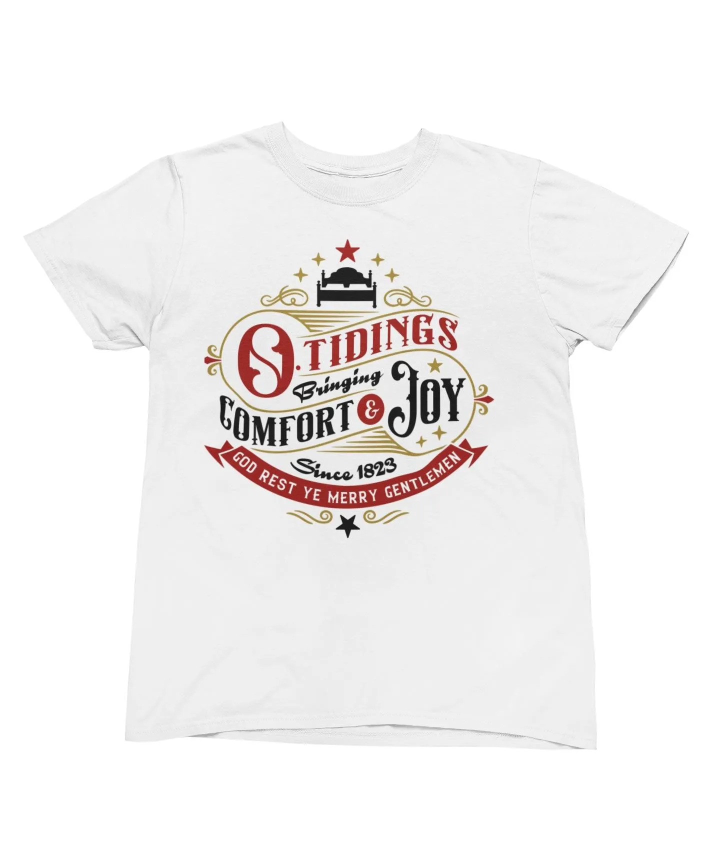 Tidings Of Comfort And Joy Christmas T-Shirt