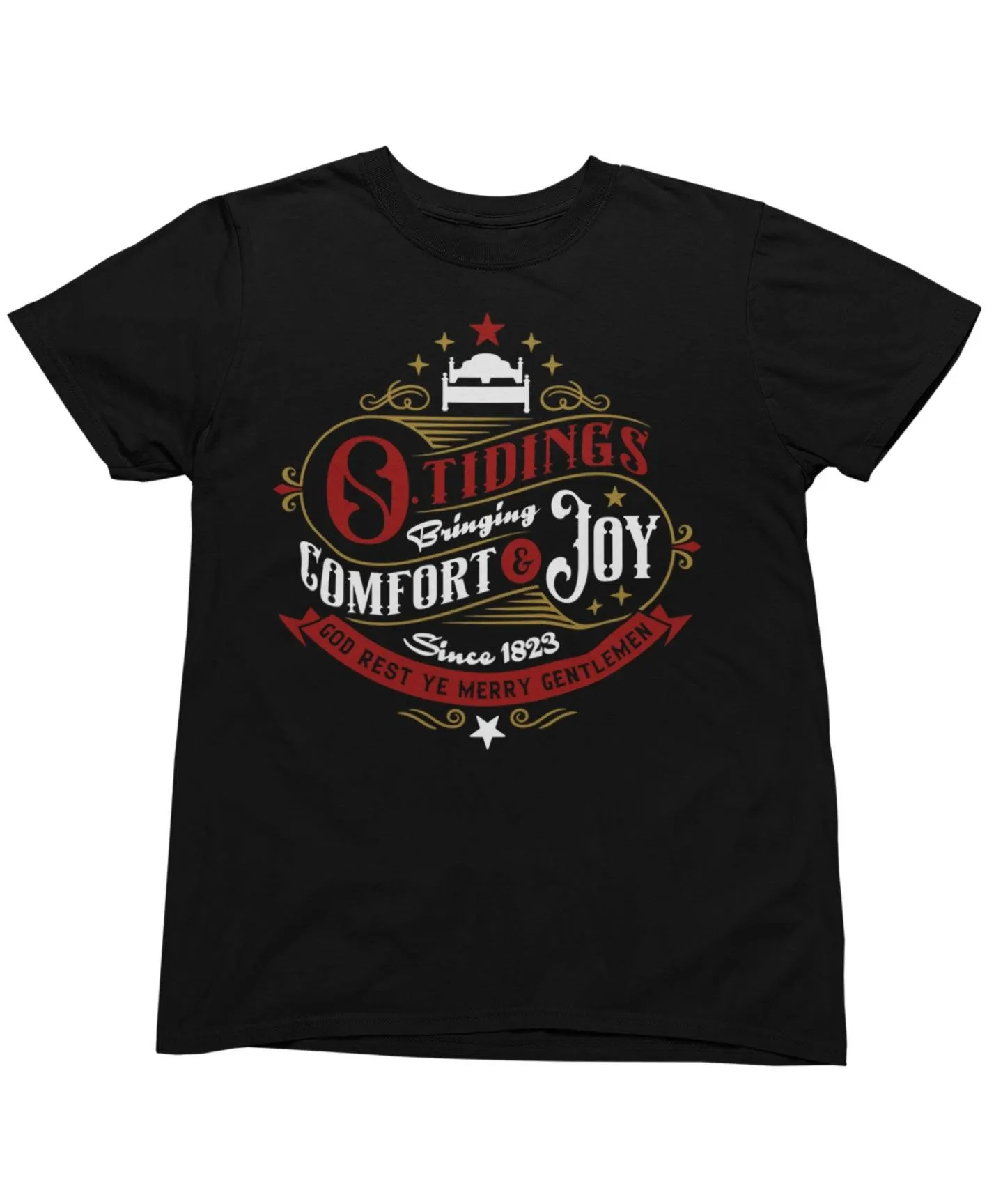Tidings Of Comfort And Joy Christmas T-Shirt
