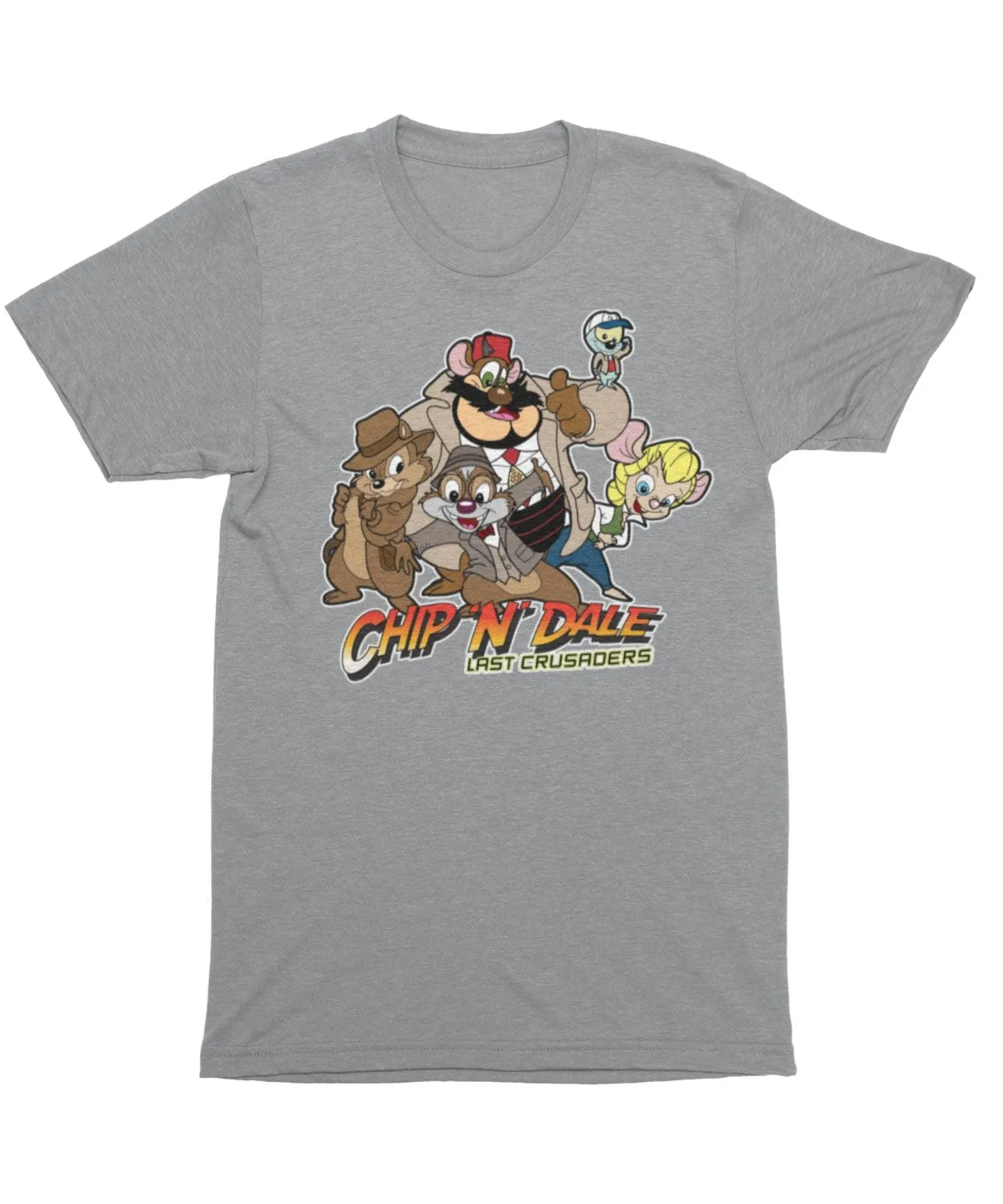 Top Notchy Chip N Dale Last Crusaders T-Shirt