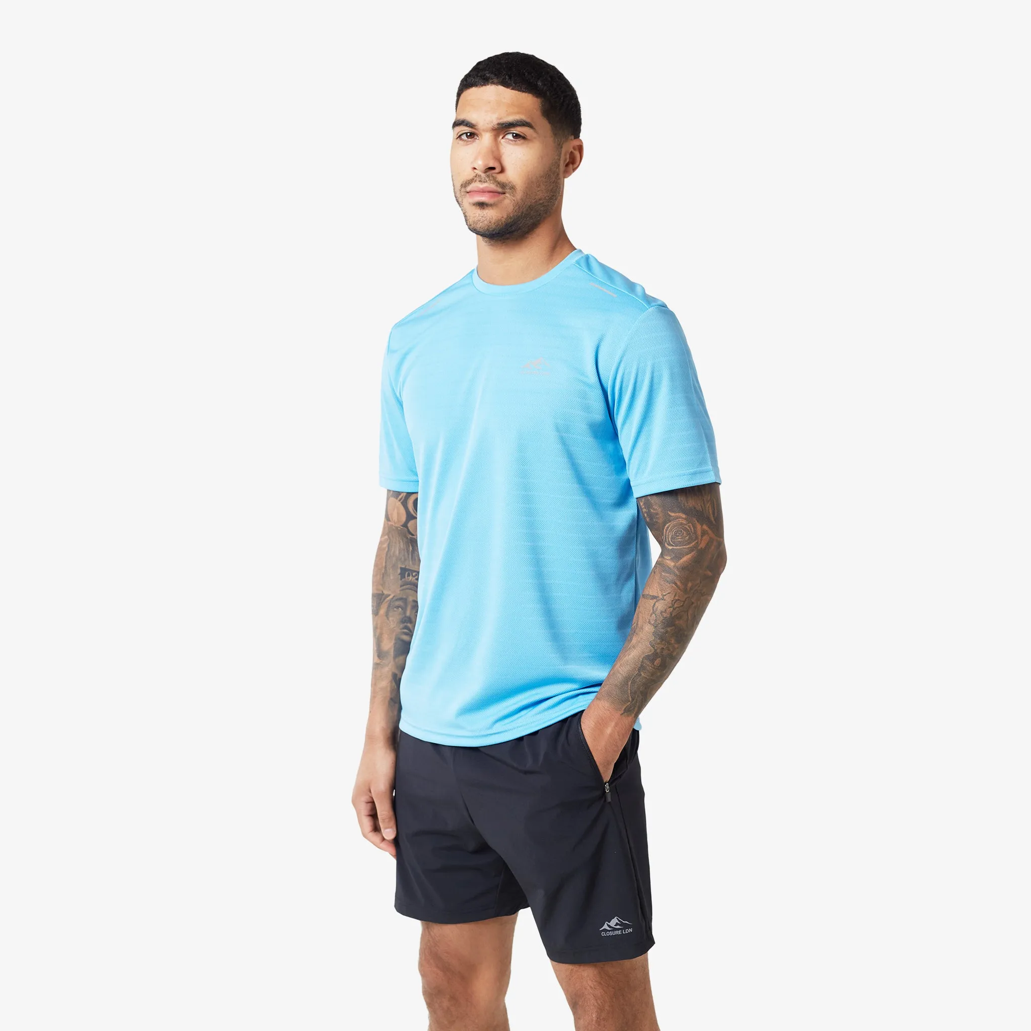 Training T-Shirt | Azure Blue