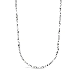 Trainwreck Chain Necklace - Sterling Silver 5.5 mm - 22