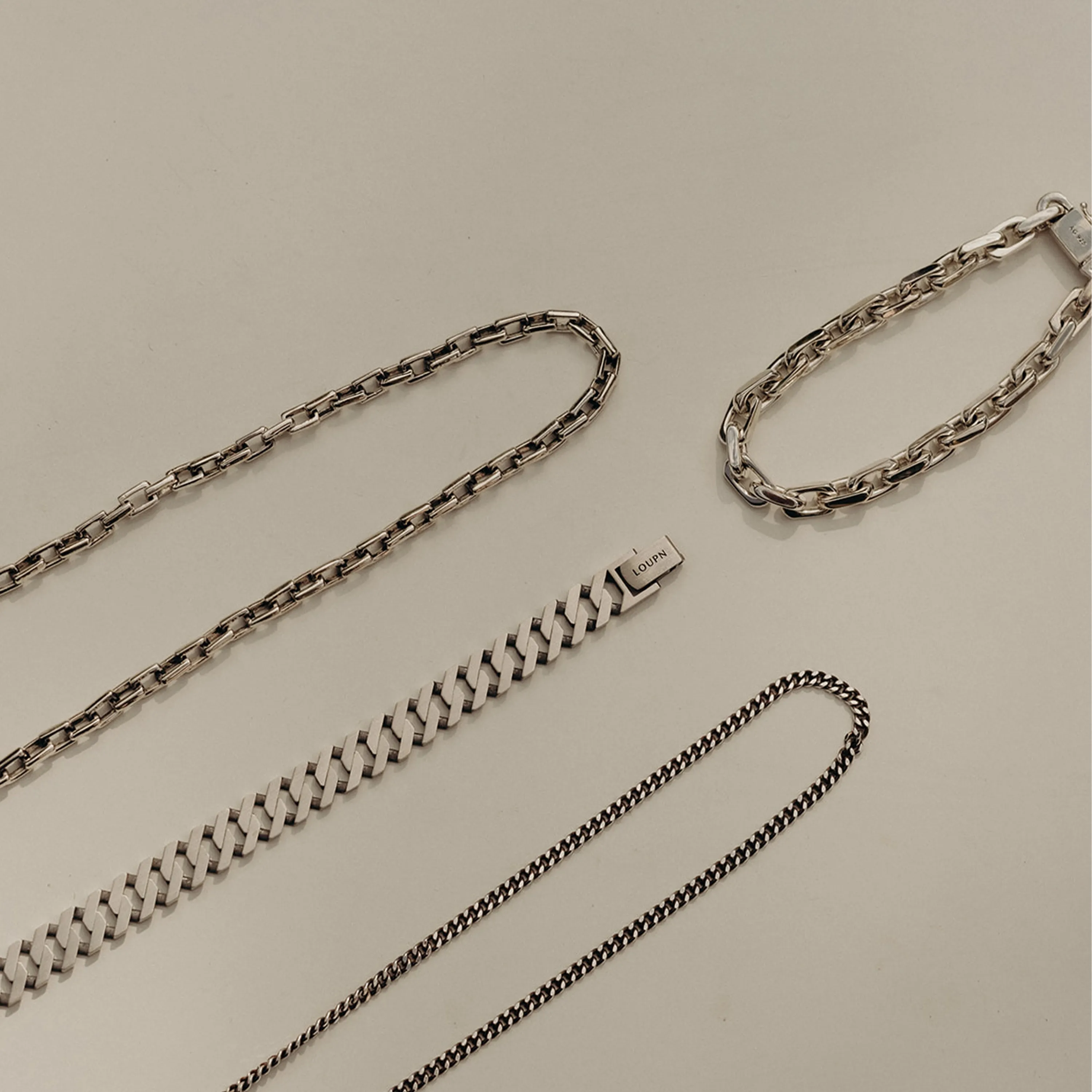 Trainwreck Chain Necklace - Sterling Silver 5.5 mm - 22