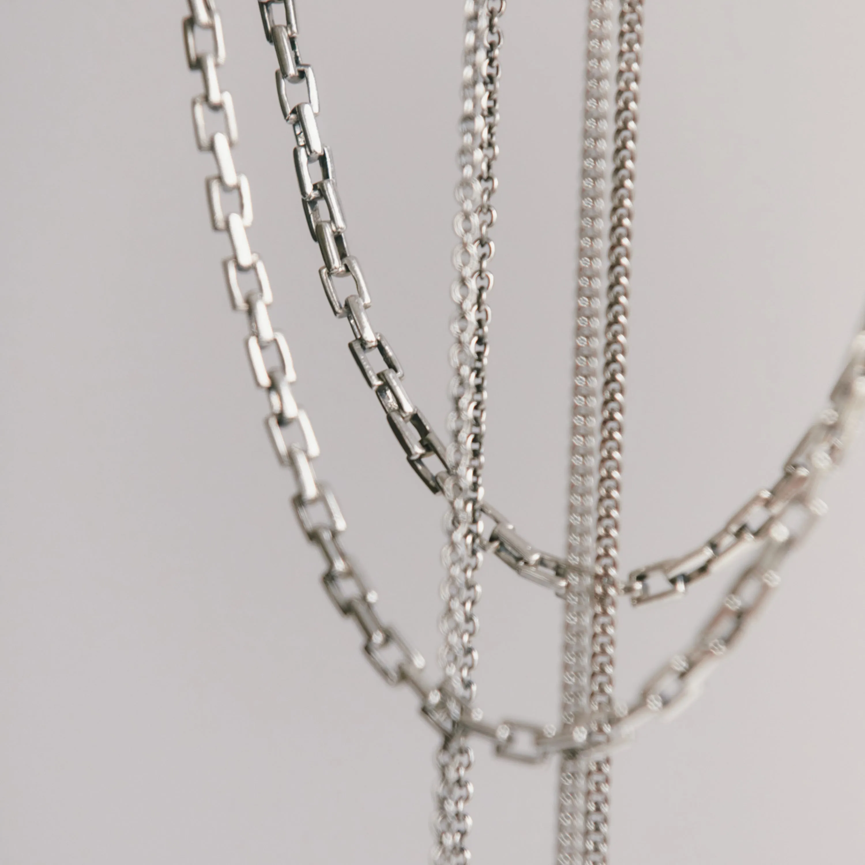 Trainwreck Chain Necklace - Sterling Silver 5.5 mm - 22