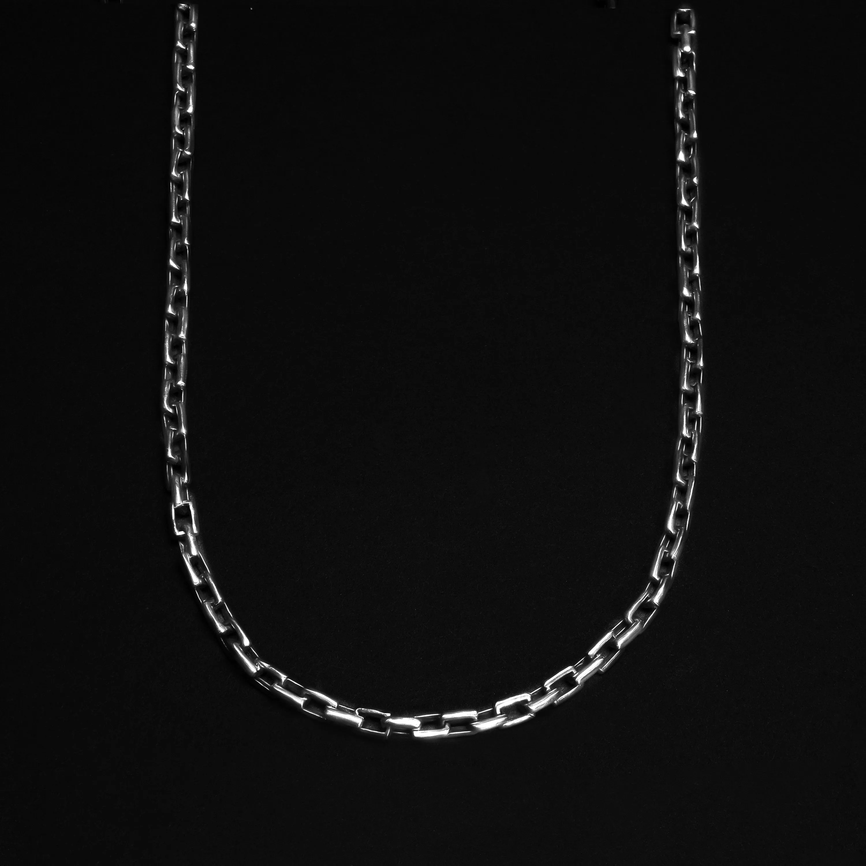 Trainwreck Chain Necklace - Sterling Silver 5.5 mm - 22