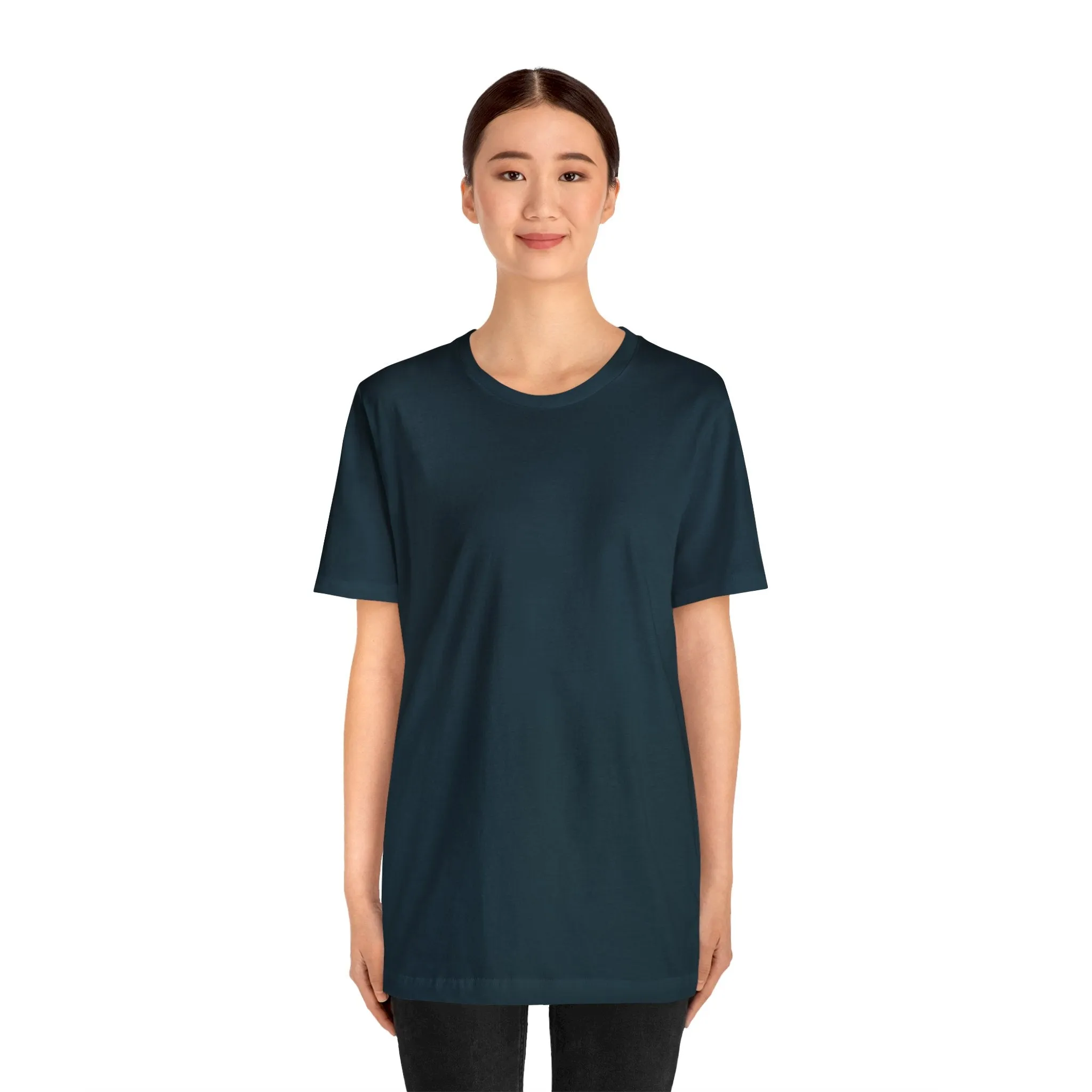 Unisex Jersey Short Sleeve Atlantic Blue T Shirt
