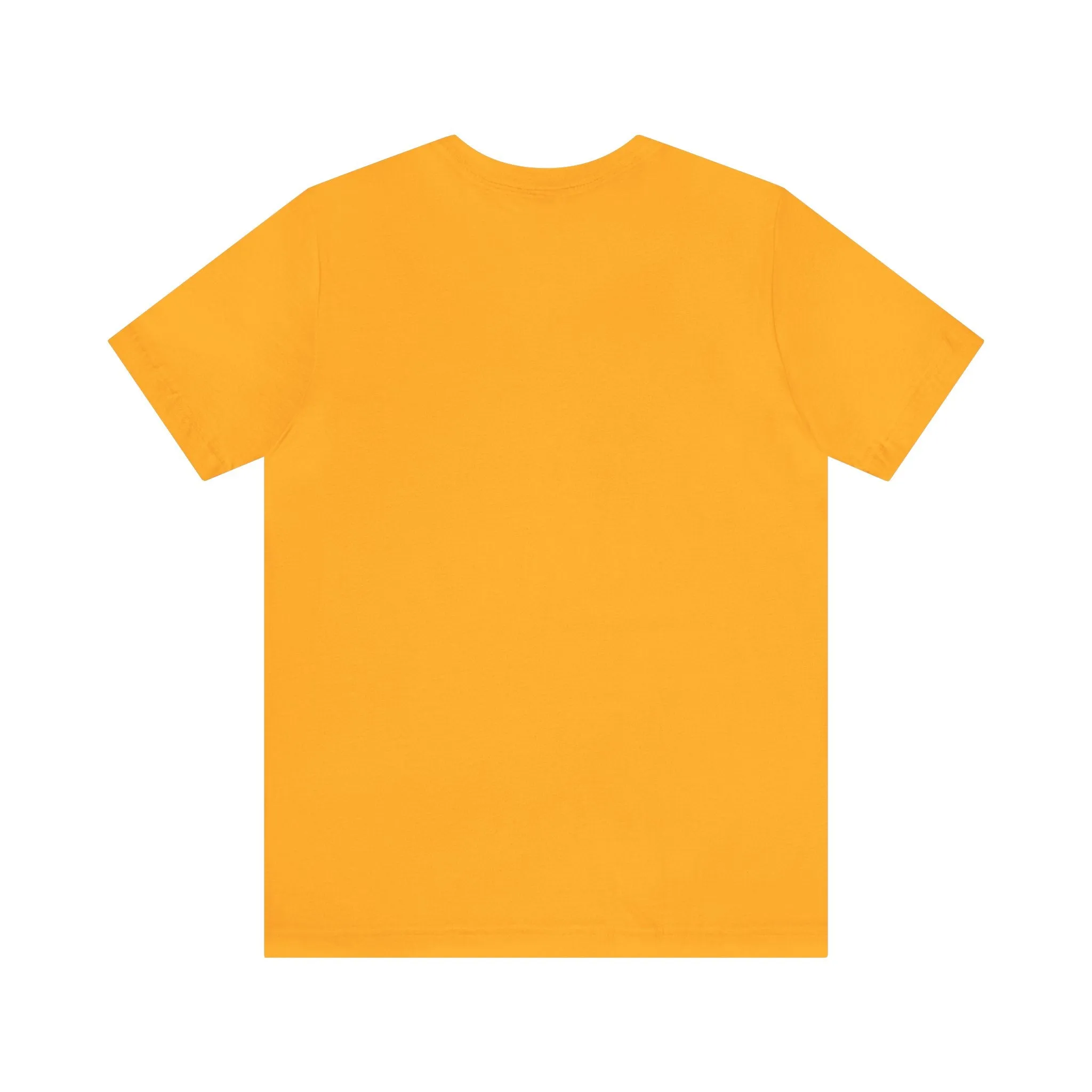 Unisex Jersey Short Sleeve Gold T Shirt