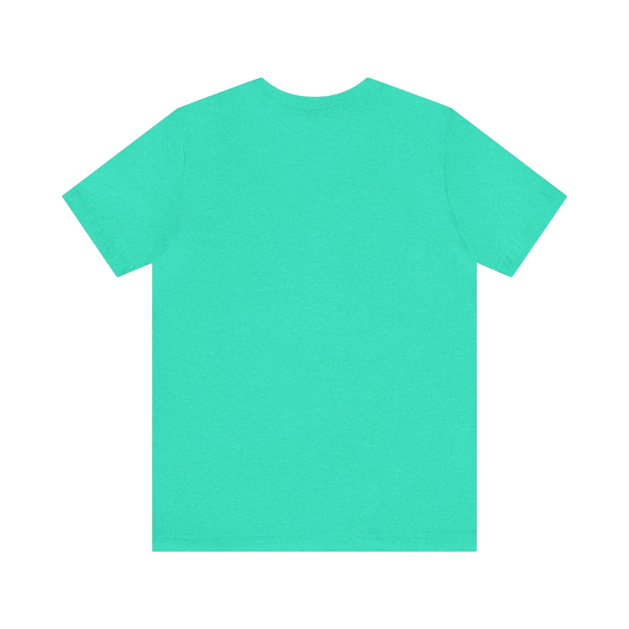 Unisex Jersey Short Sleeve Heather Sea Green T Shirt