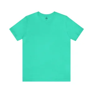 Unisex Jersey Short Sleeve Heather Sea Green T Shirt