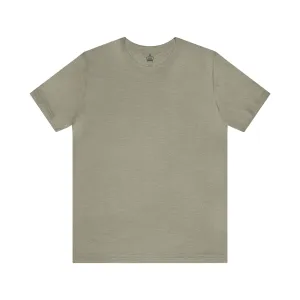 Unisex Jersey Short Sleeve Heather Stone T Shirt