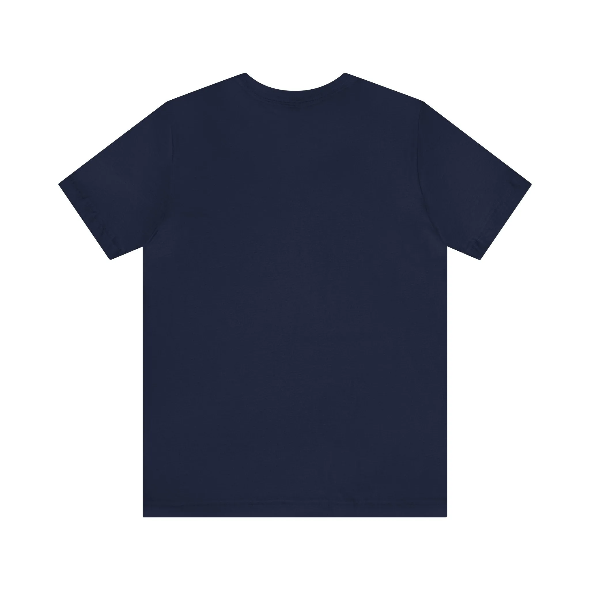 Unisex Jersey Short Sleeve Navy Blue T Shirt