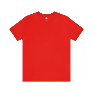 Unisex Jersey Short Sleeve Poppy Red T Shirt