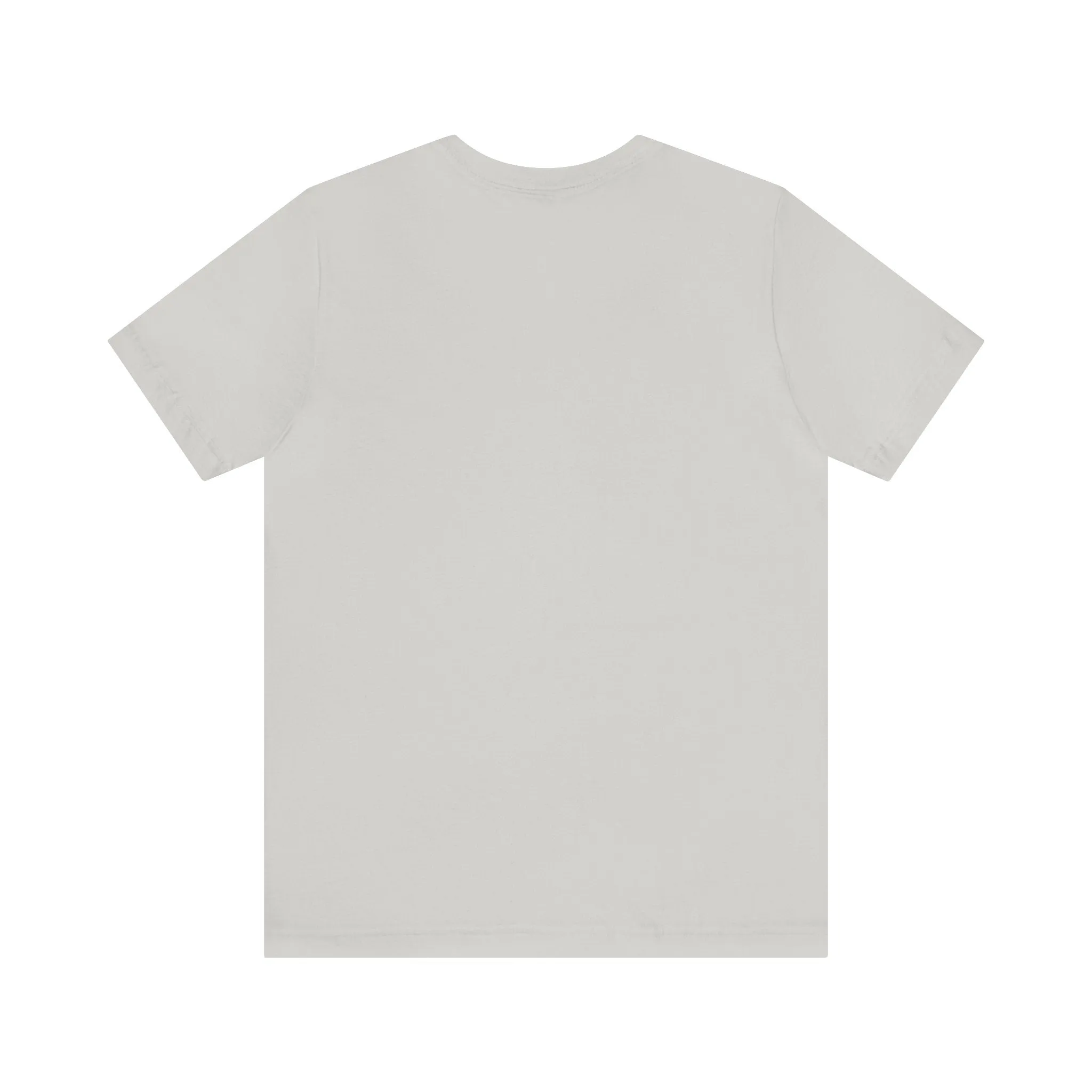 Unisex Jersey Short Sleeve Silver T Shirt
