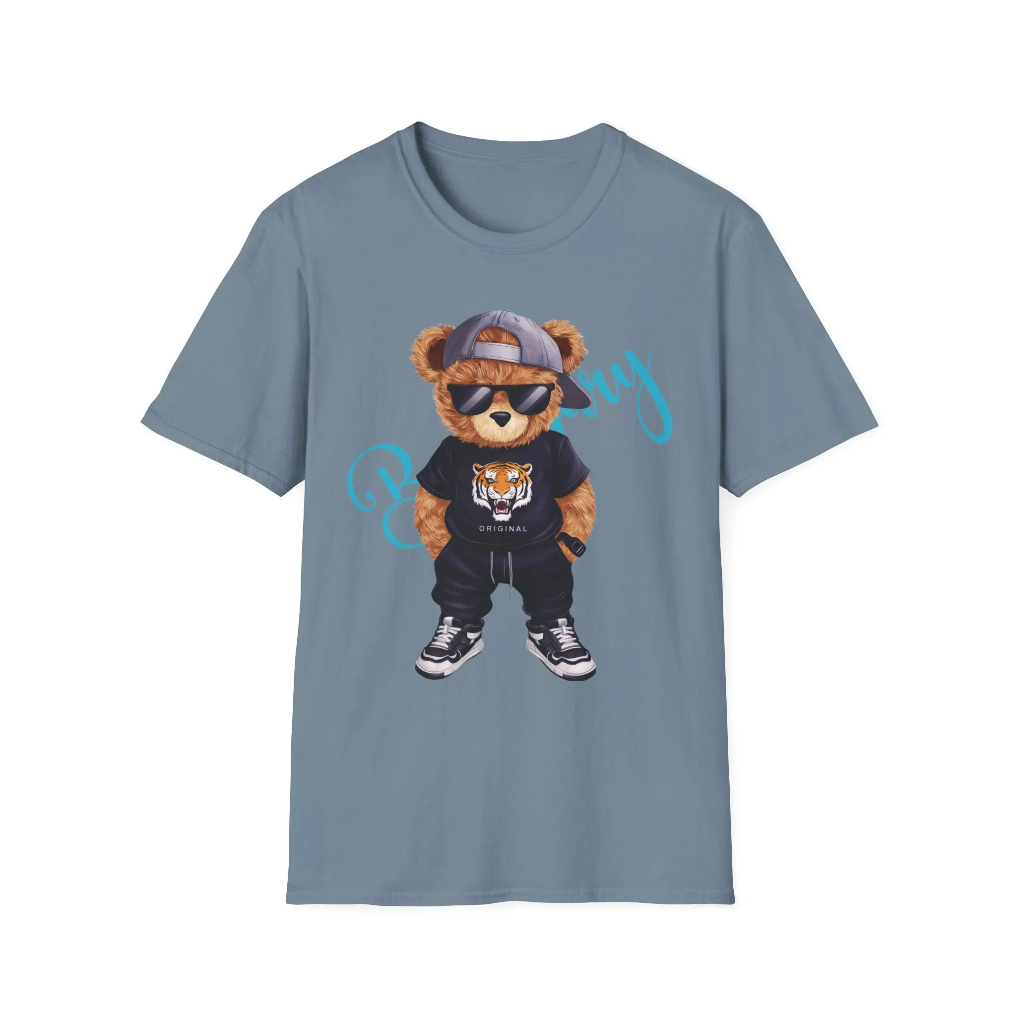 Unisex Softstyle T-Shirt, T shirt for women , t shirts for men, Graphic tees ,  custom t shirts , bear t shirts ,