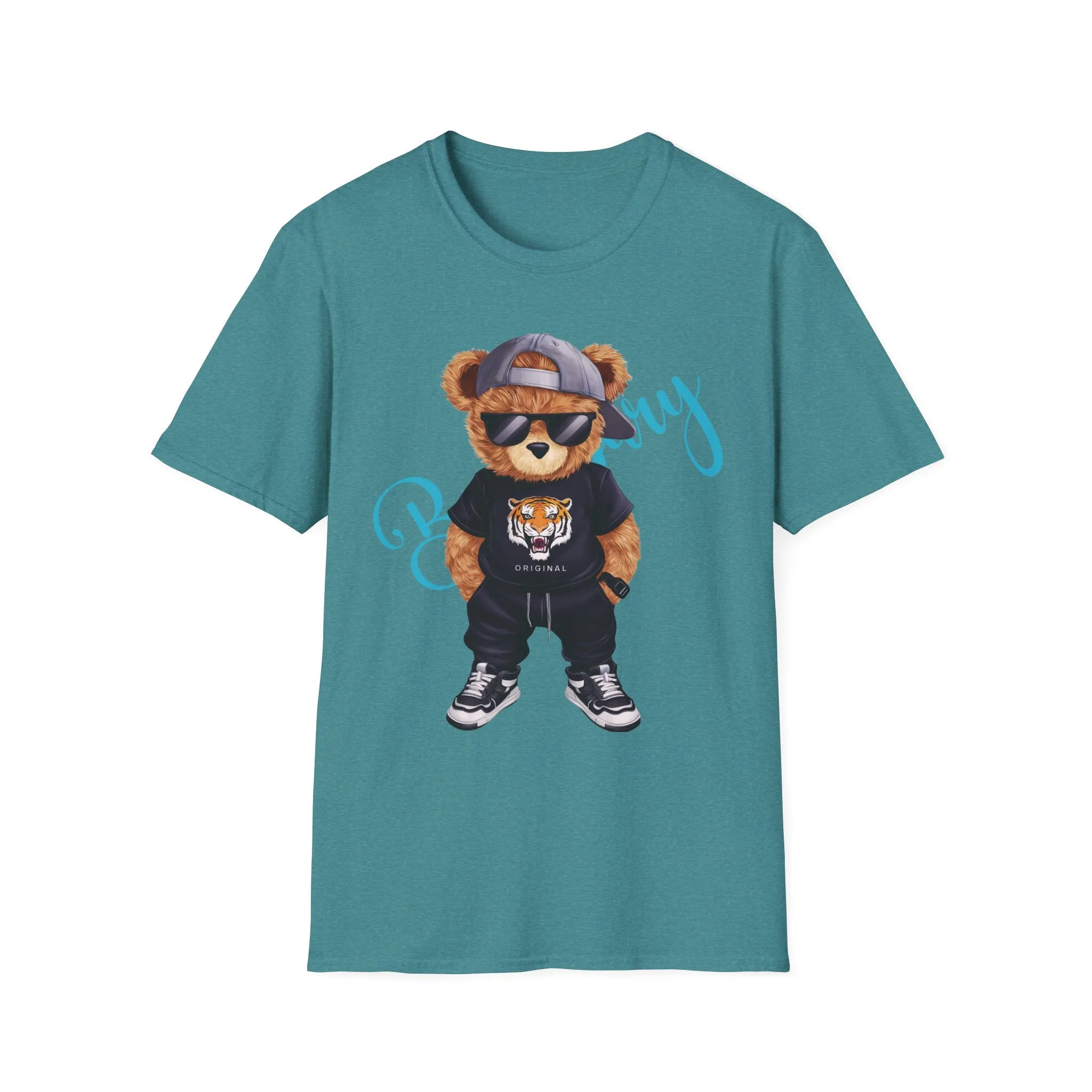 Unisex Softstyle T-Shirt, T shirt for women , t shirts for men, Graphic tees ,  custom t shirts , bear t shirts ,