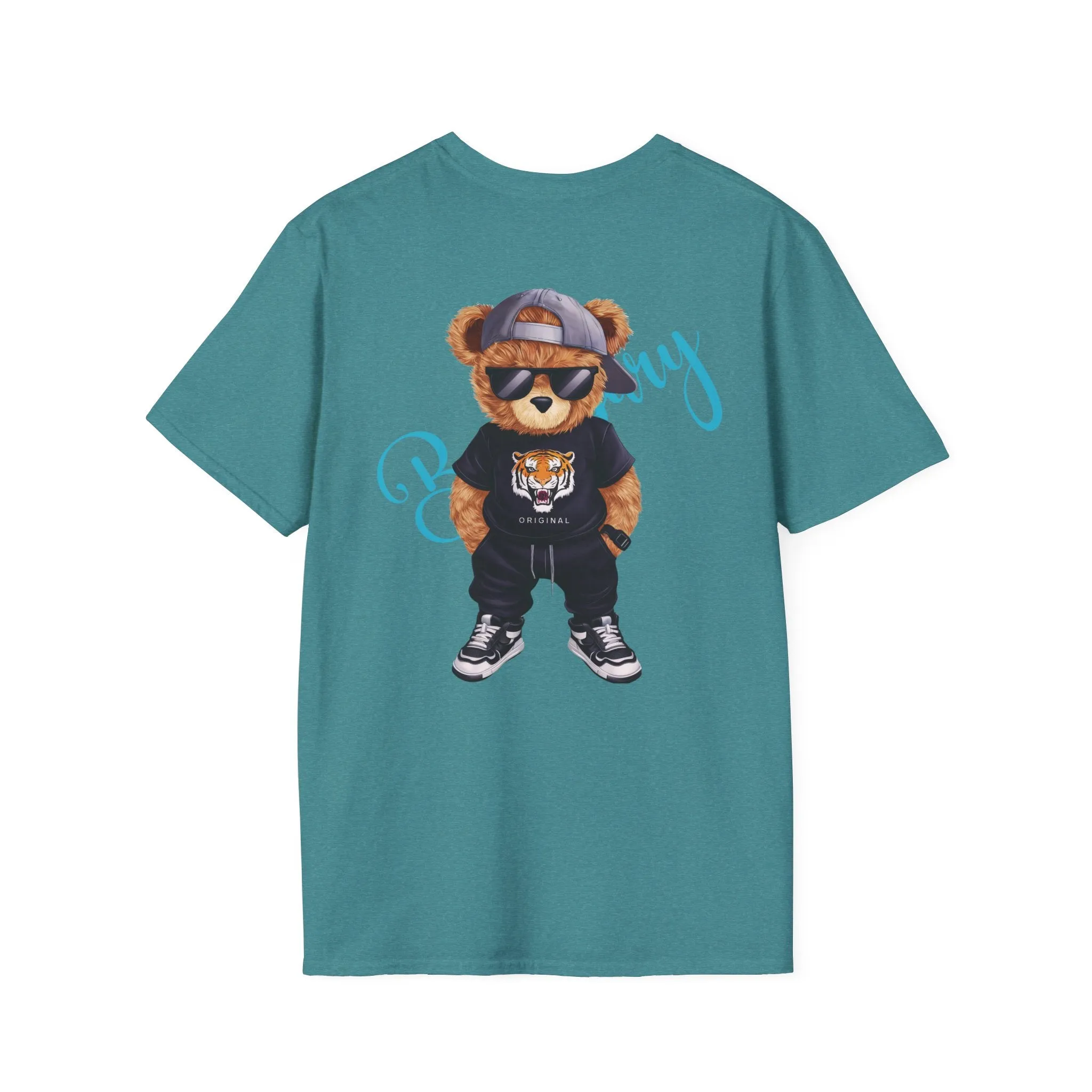 Unisex Softstyle T-Shirt, T shirt for women , t shirts for men, Graphic tees ,  custom t shirts , bear t shirts ,