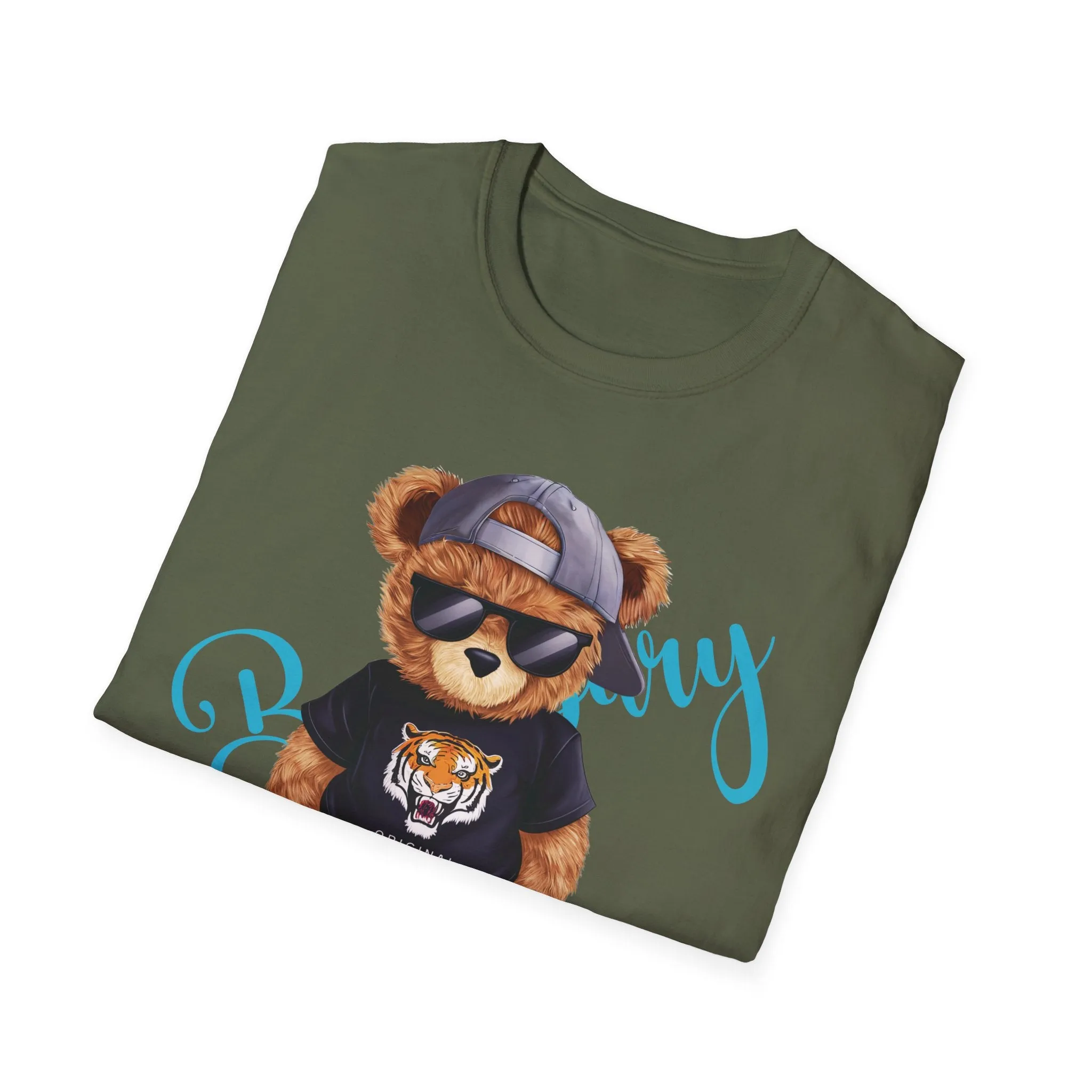 Unisex Softstyle T-Shirt, T shirt for women , t shirts for men, Graphic tees ,  custom t shirts , bear t shirts ,