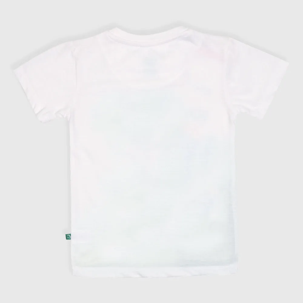 Unisex T-Shirt Pakistan Flag - B. White