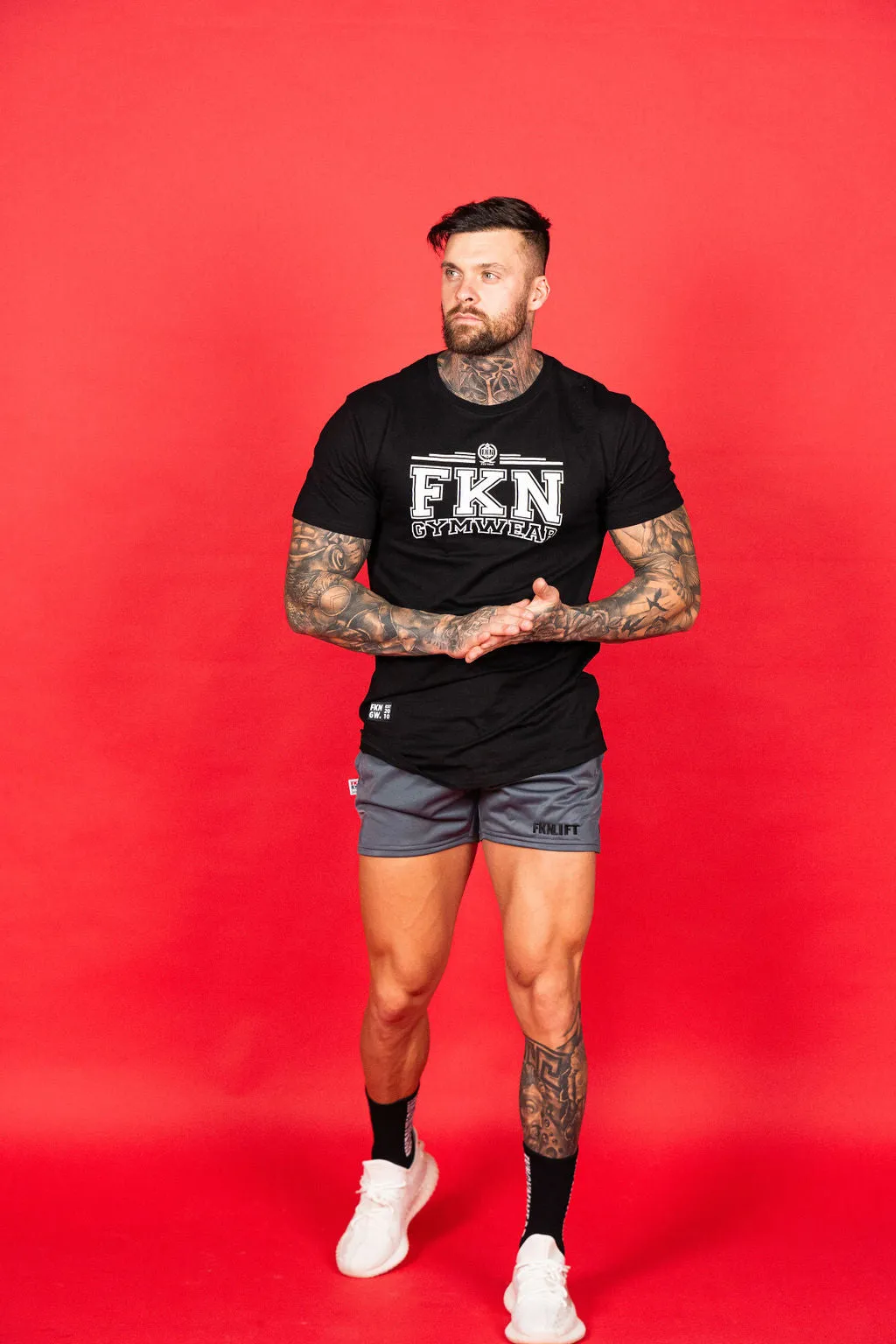 Varsity | Men's Gym T-Shirt | Black