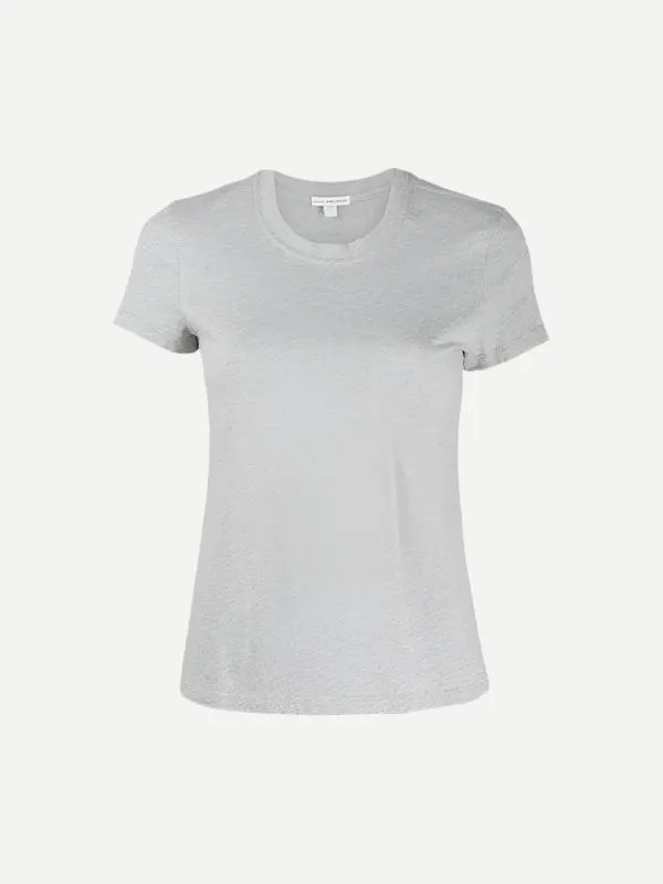 Vintage Little Boy Tee in Heather Grey