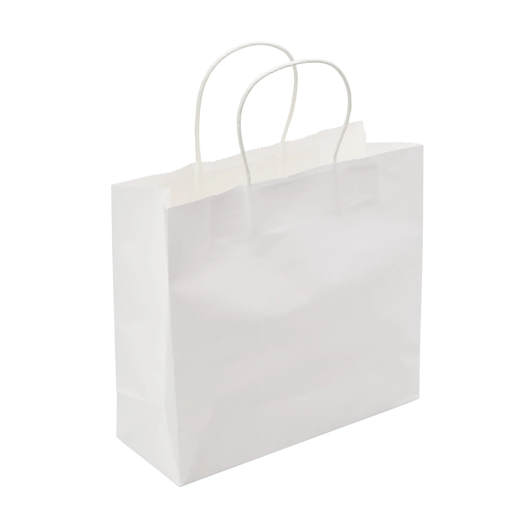 White Kraft Bag Small - Landscape