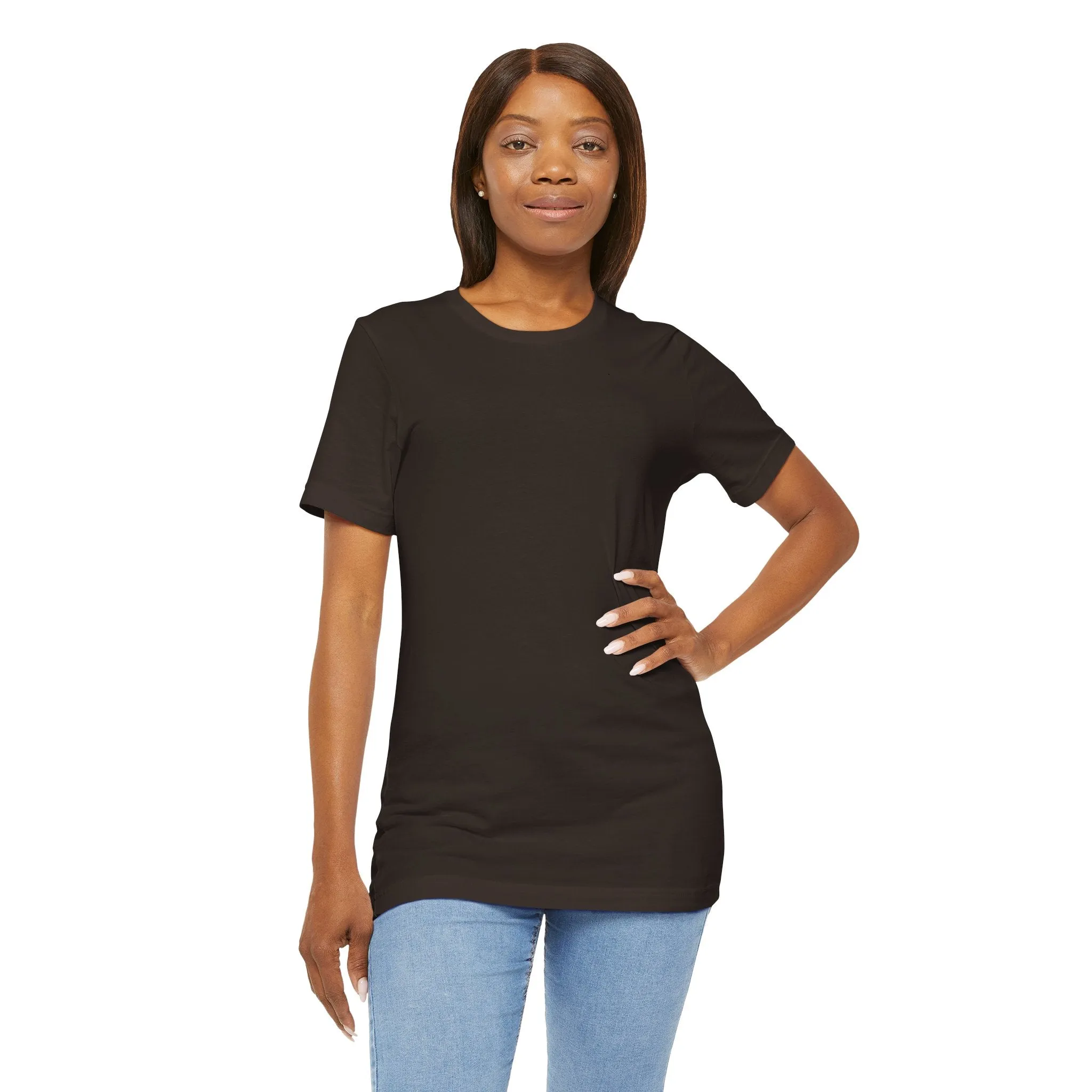 Womens Brown T Shirts Premium Casual Short Sleeve Shirts Oversized Tops