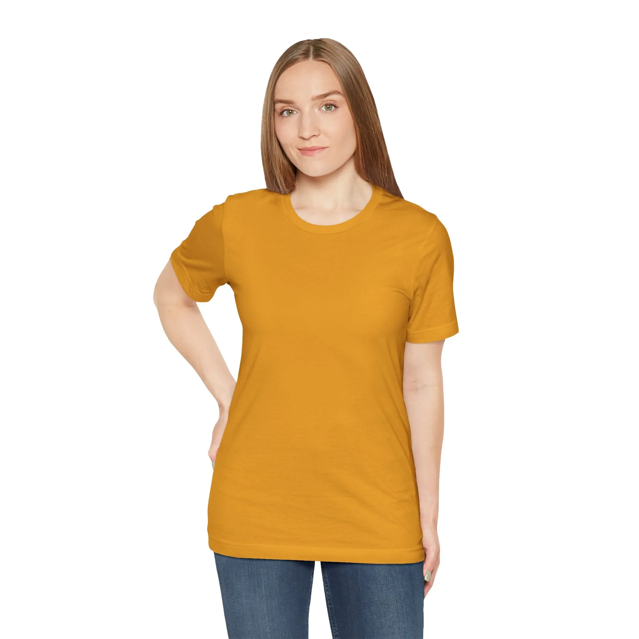 Womens Mustard T Shirts Premium Casual Short Sleeve Shirts Oversized Tops