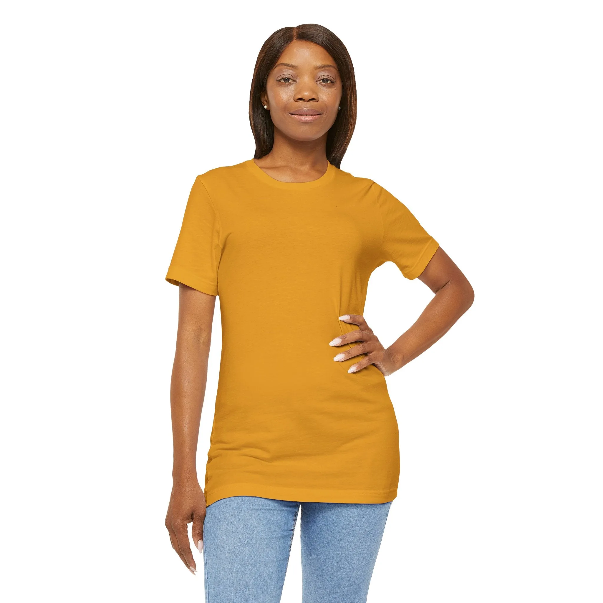 Womens Mustard T Shirts Premium Casual Short Sleeve Shirts Oversized Tops