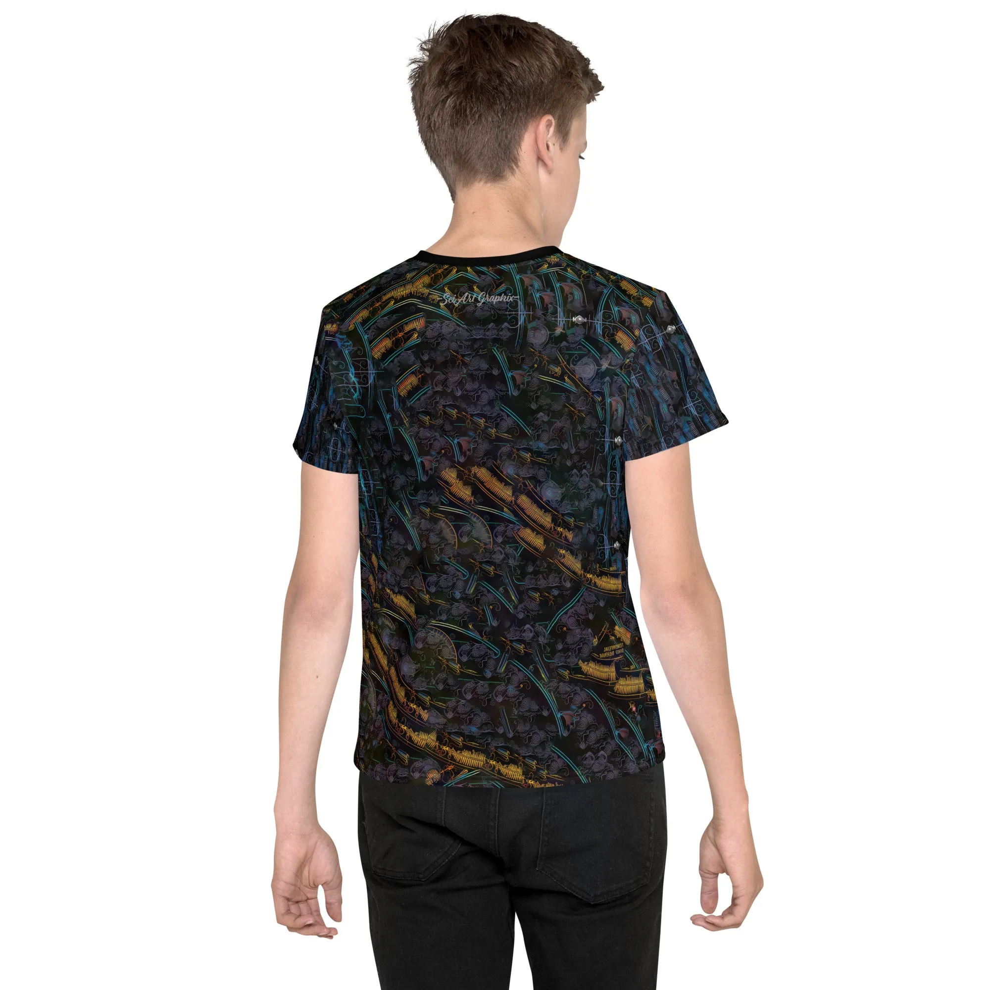 Youth T-Shirt Synthetic Yin & Yang