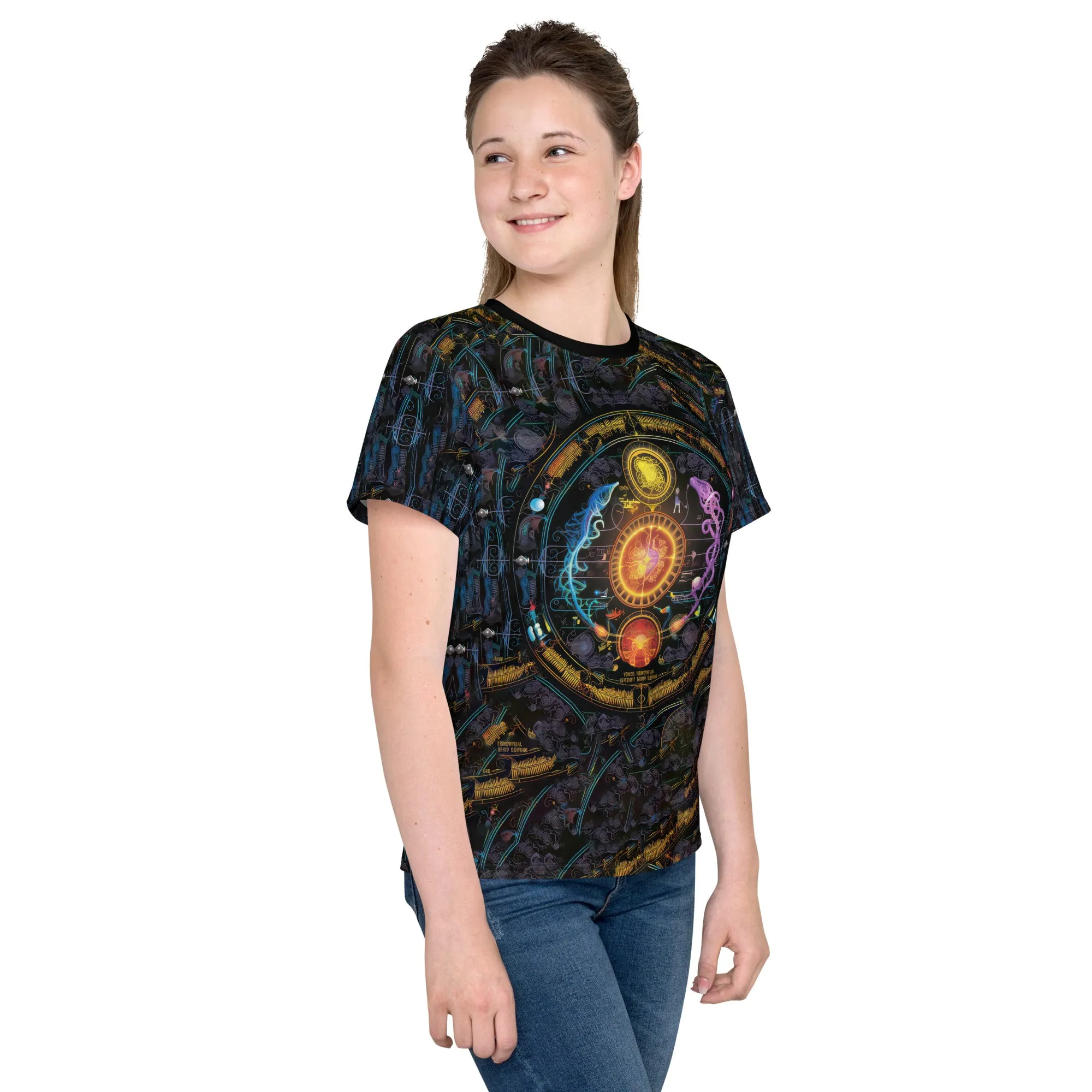 Youth T-Shirt Synthetic Yin & Yang