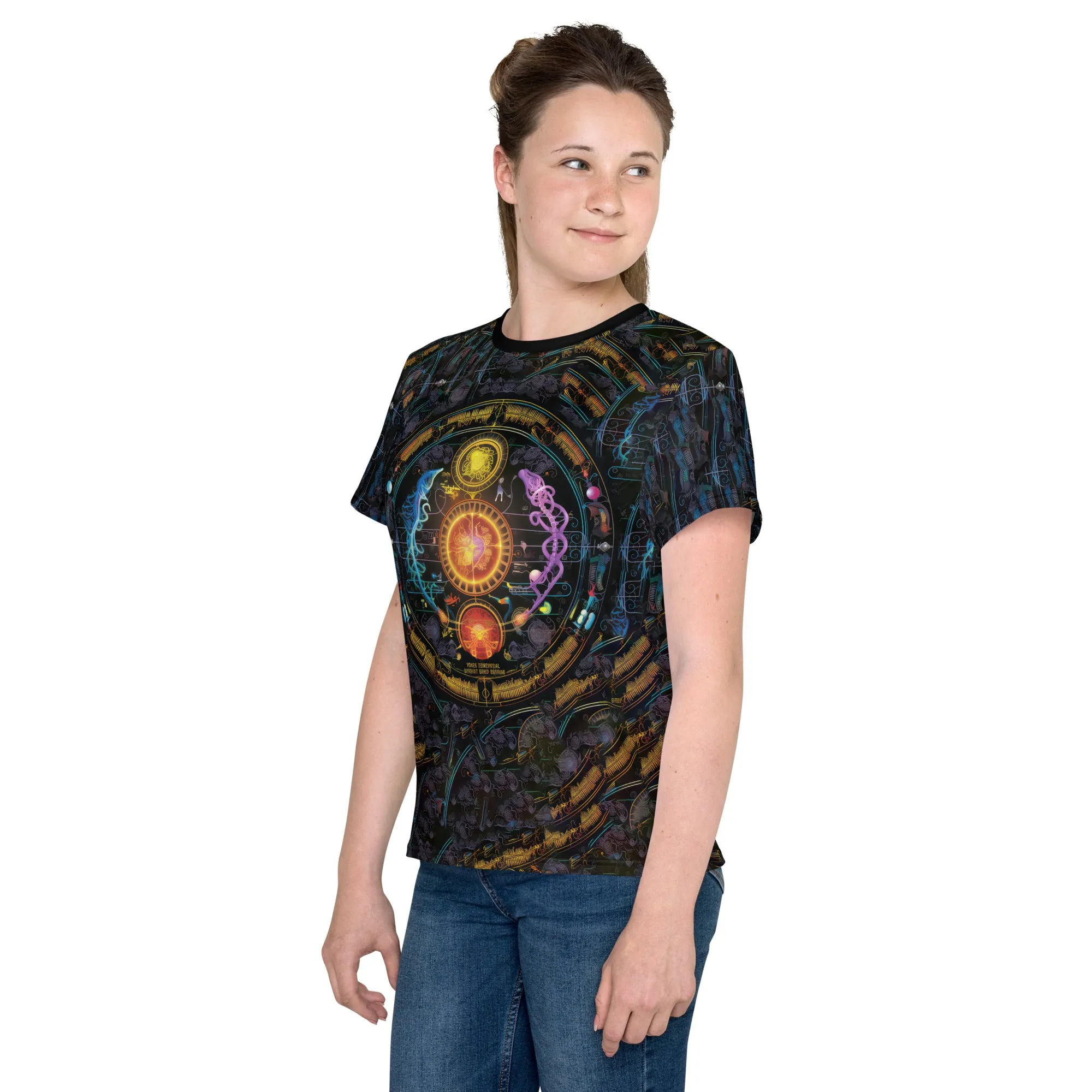 Youth T-Shirt Synthetic Yin & Yang
